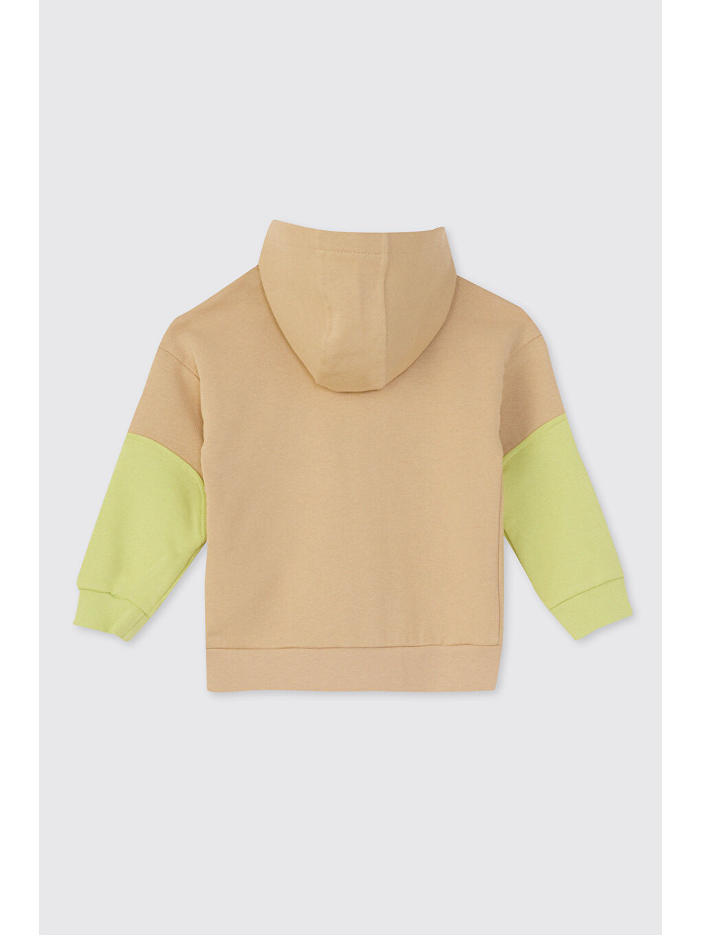 Erkek Bebek Bej 2'li Eşofman Takım-2