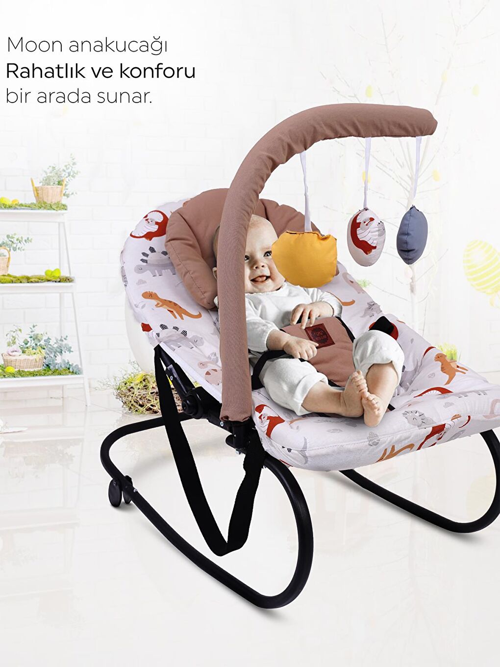 Moon Anakucağı - Kahverengi-1