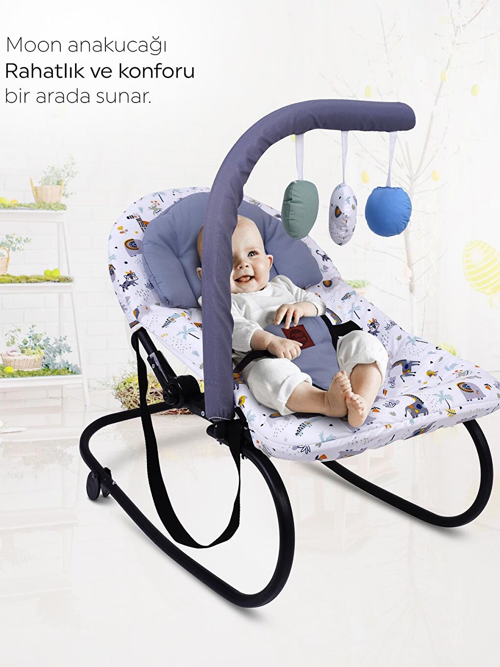 Moon Anakucağı - Gri