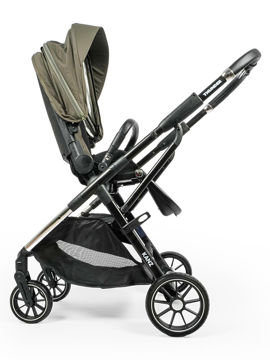 Thunder Travel Sistem Bebek Arabası - Yeşil-2