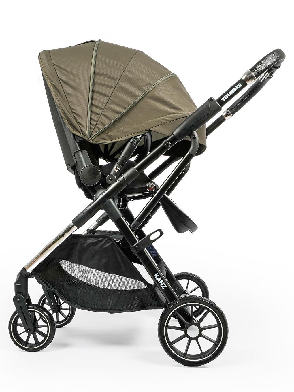 Thunder Travel Sistem Bebek Arabası - Yeşil-4