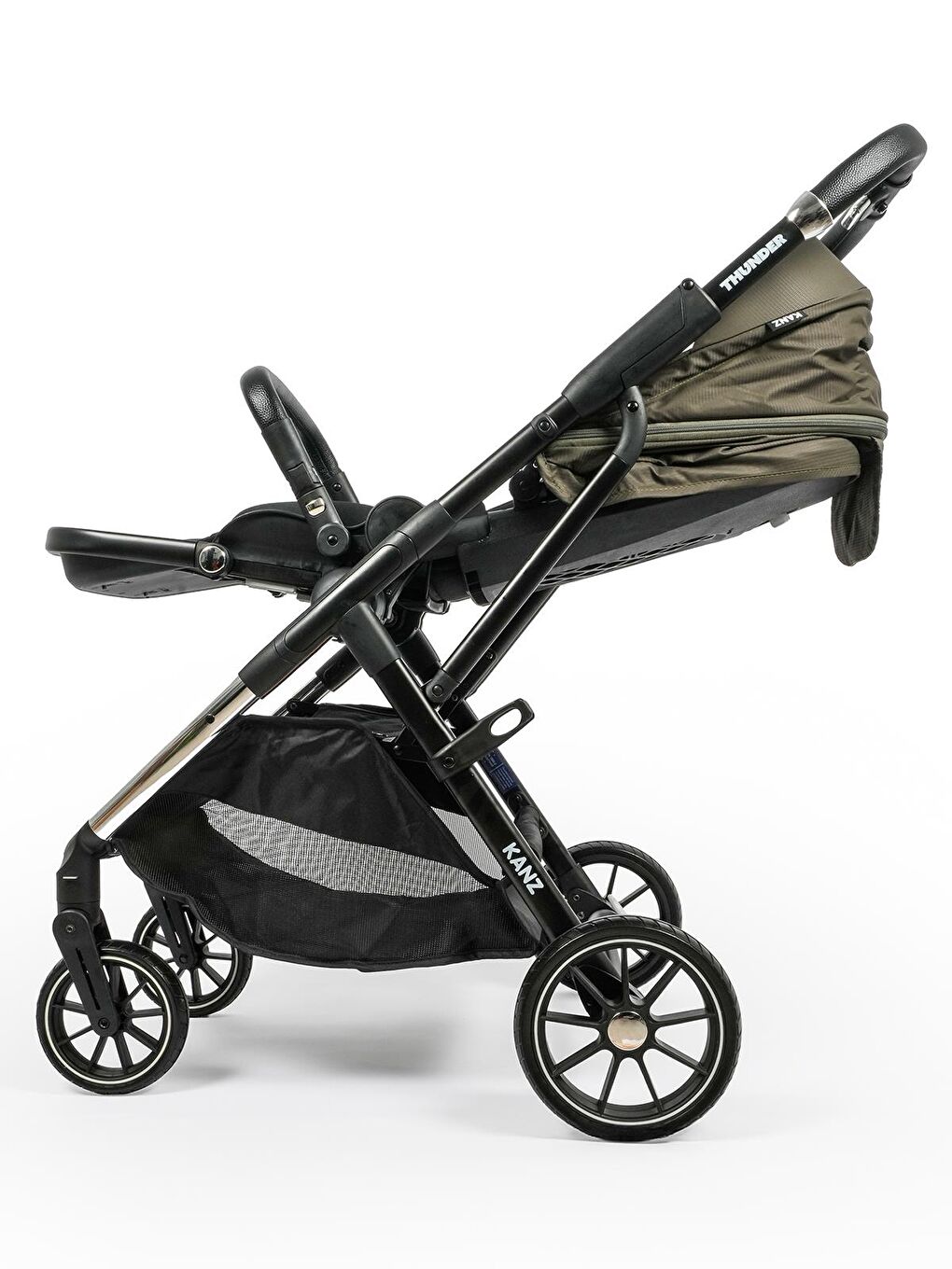 Thunder Travel Sistem Bebek Arabası - Yeşil-6