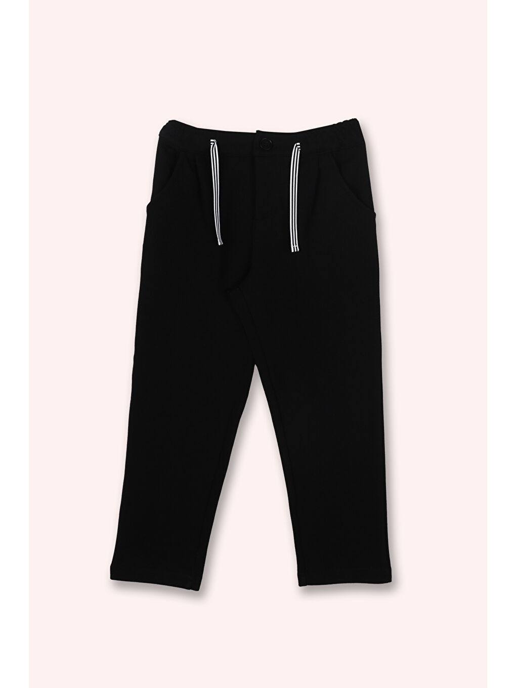 Erkek Çocuk Cepli Siyah Pantolon