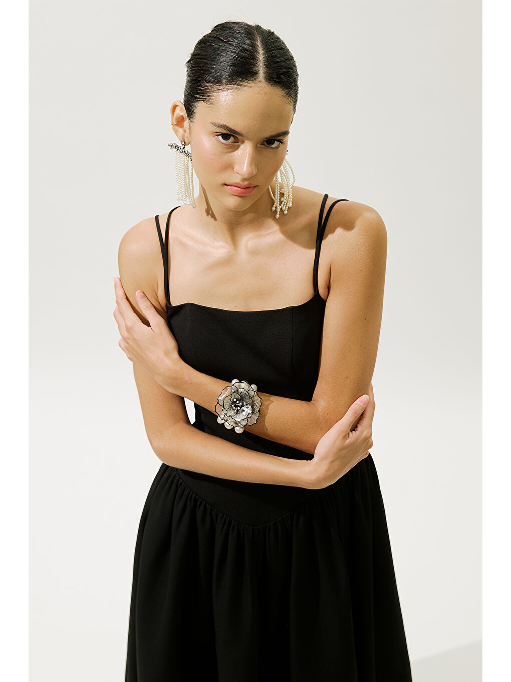 Aprıl Abiye Elbise Siyah-2