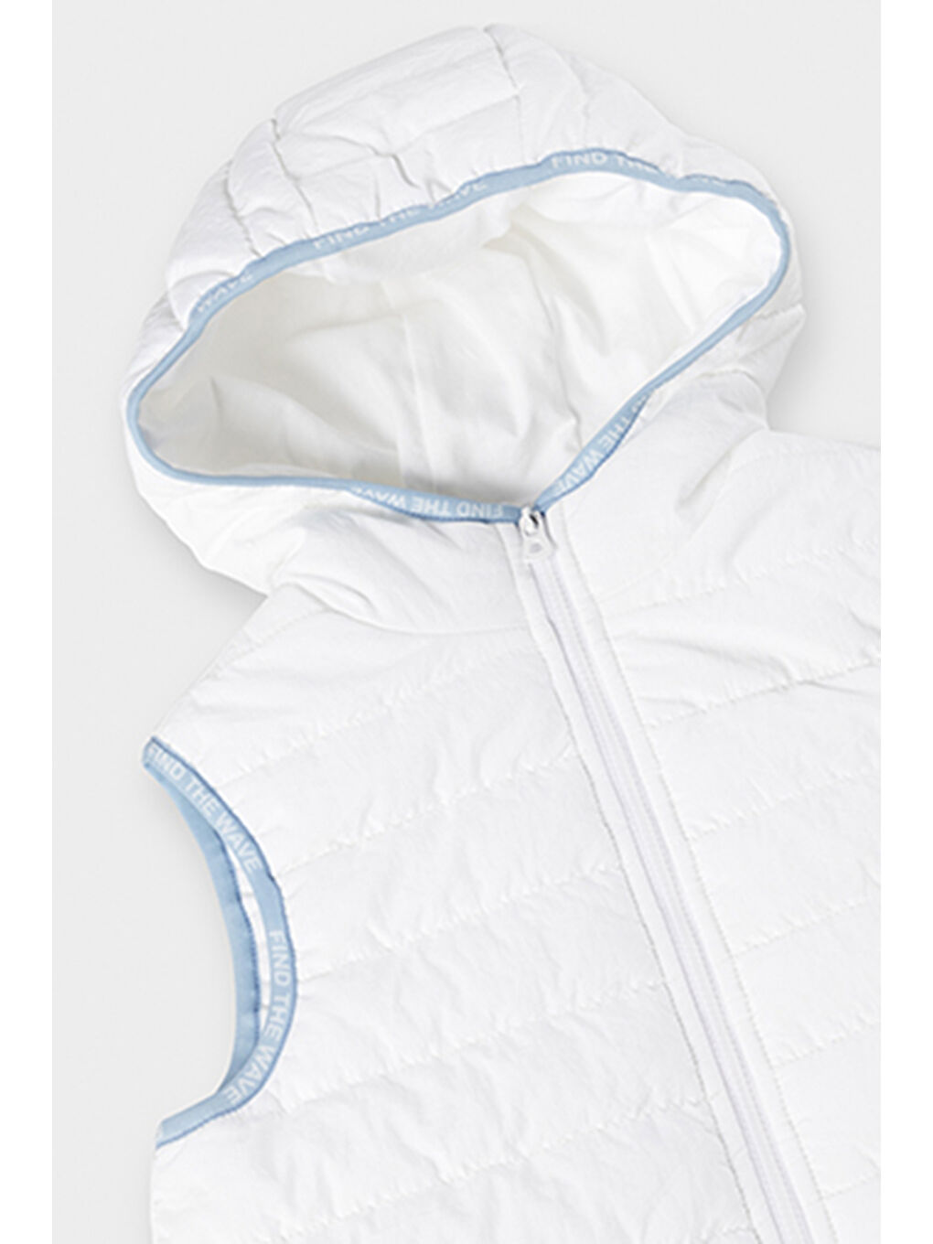 Erkek Çocuk Beyaz Micro Yelek-6