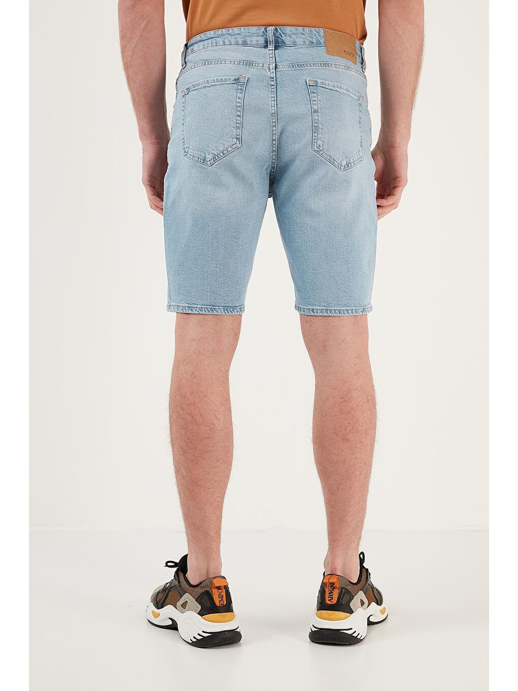 Buratti Açık Mavi Pamuklu Normal Bel Slim Fit Jean Short 4501F031IBIZA - 3