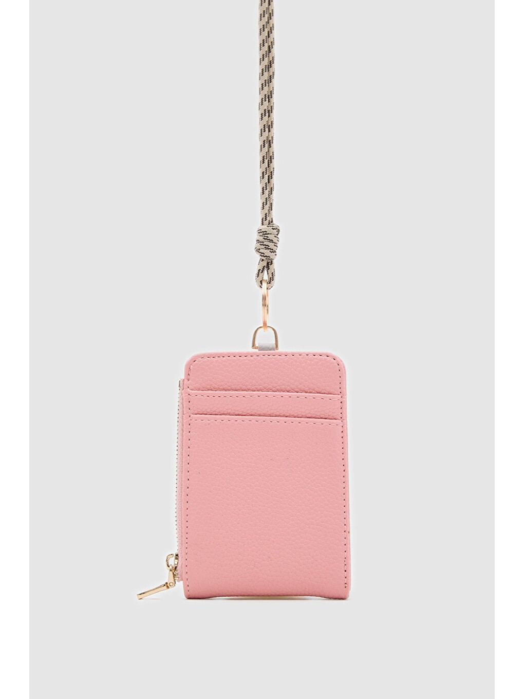 Palm Boyun Askılı Kadın Cüzdan Pembe-1