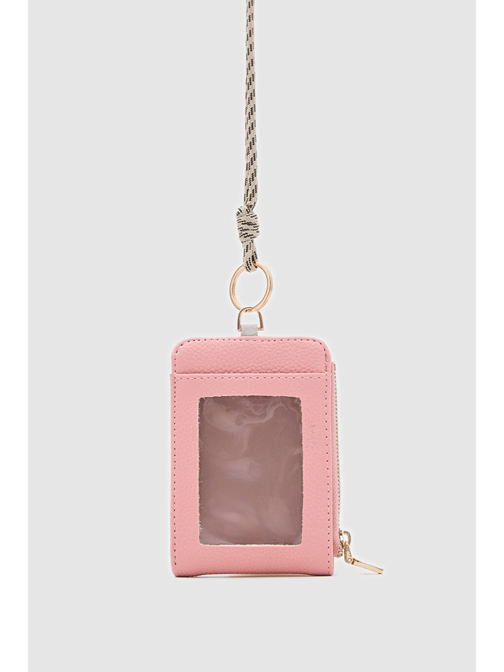 Palm Boyun Askılı Kadın Cüzdan Pembe-4