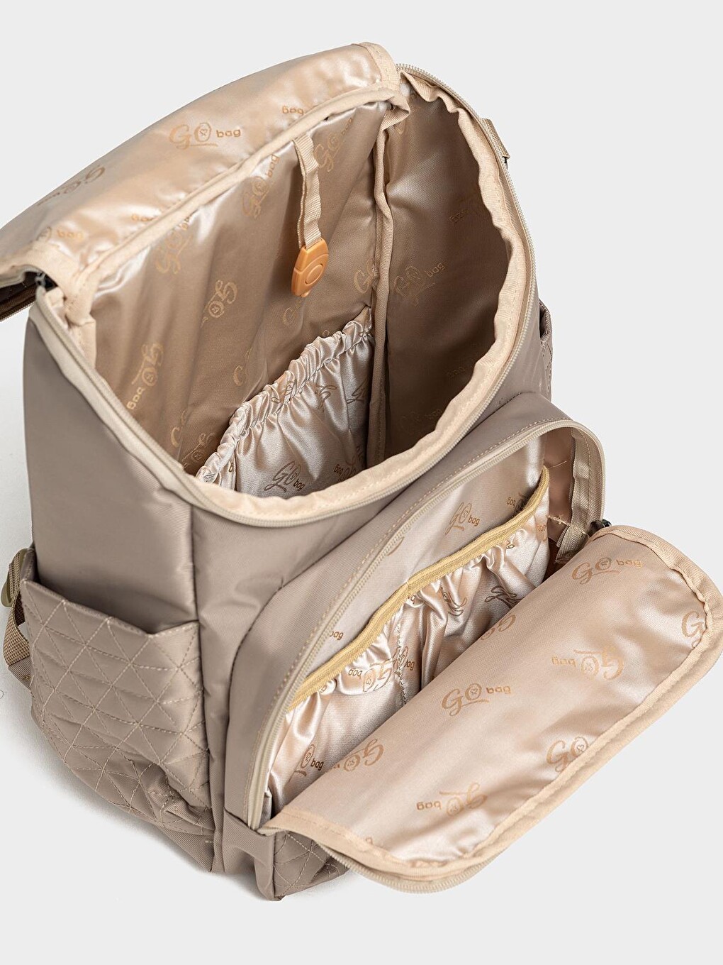 Go Bag Victoria Anne Bebek Bakım Çantası - Bej-3