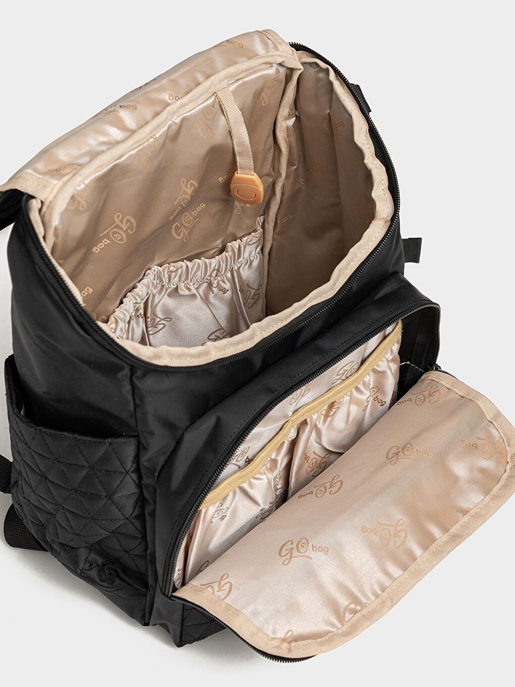 Go Bag Victoria Anne Bebek Bakım Çantası - Siyah-2
