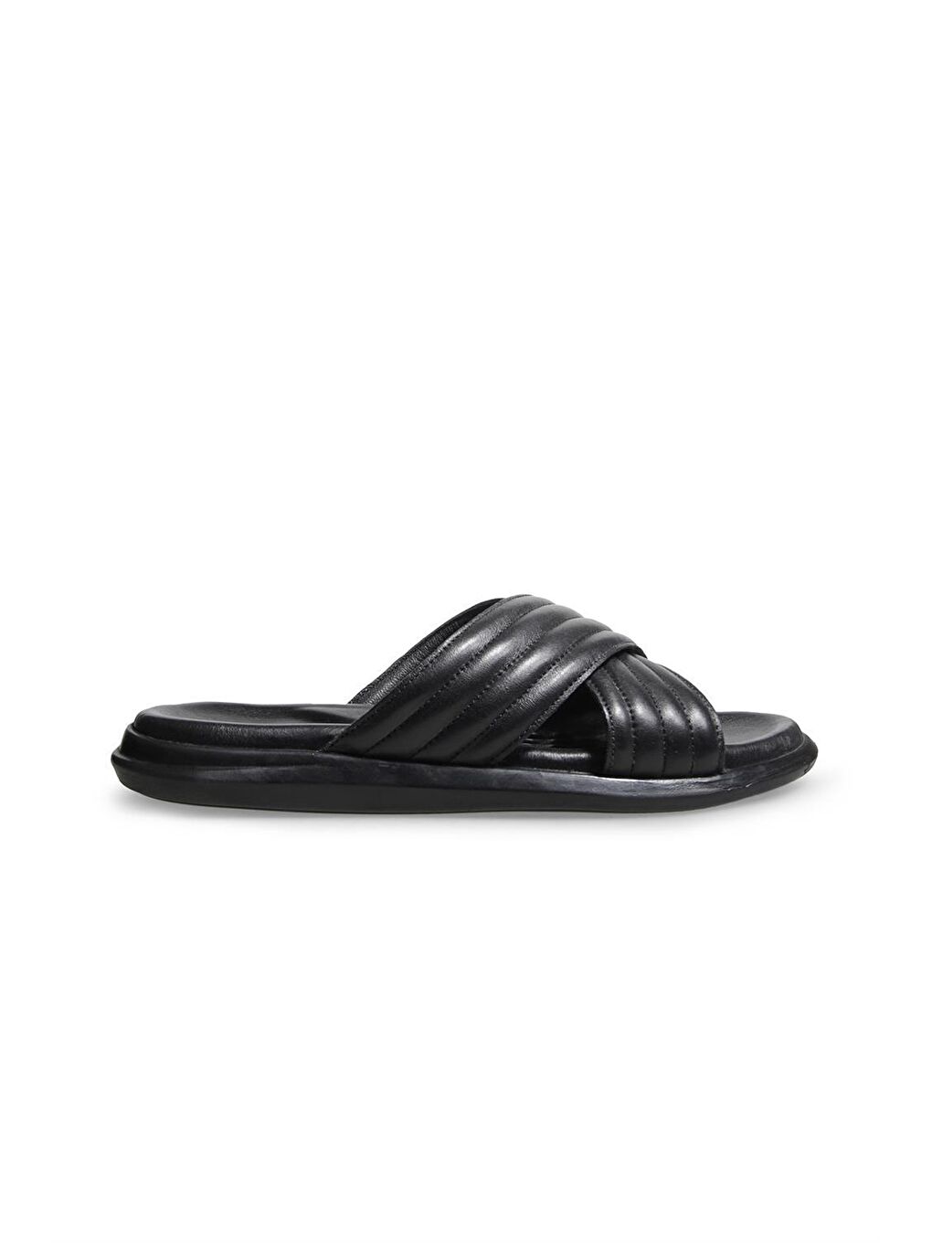 Erkek Siyah Terlik Ayakkabı