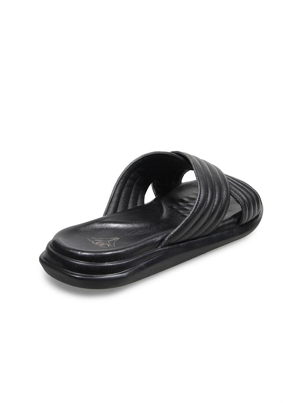 Erkek Siyah Terlik Ayakkabı-2