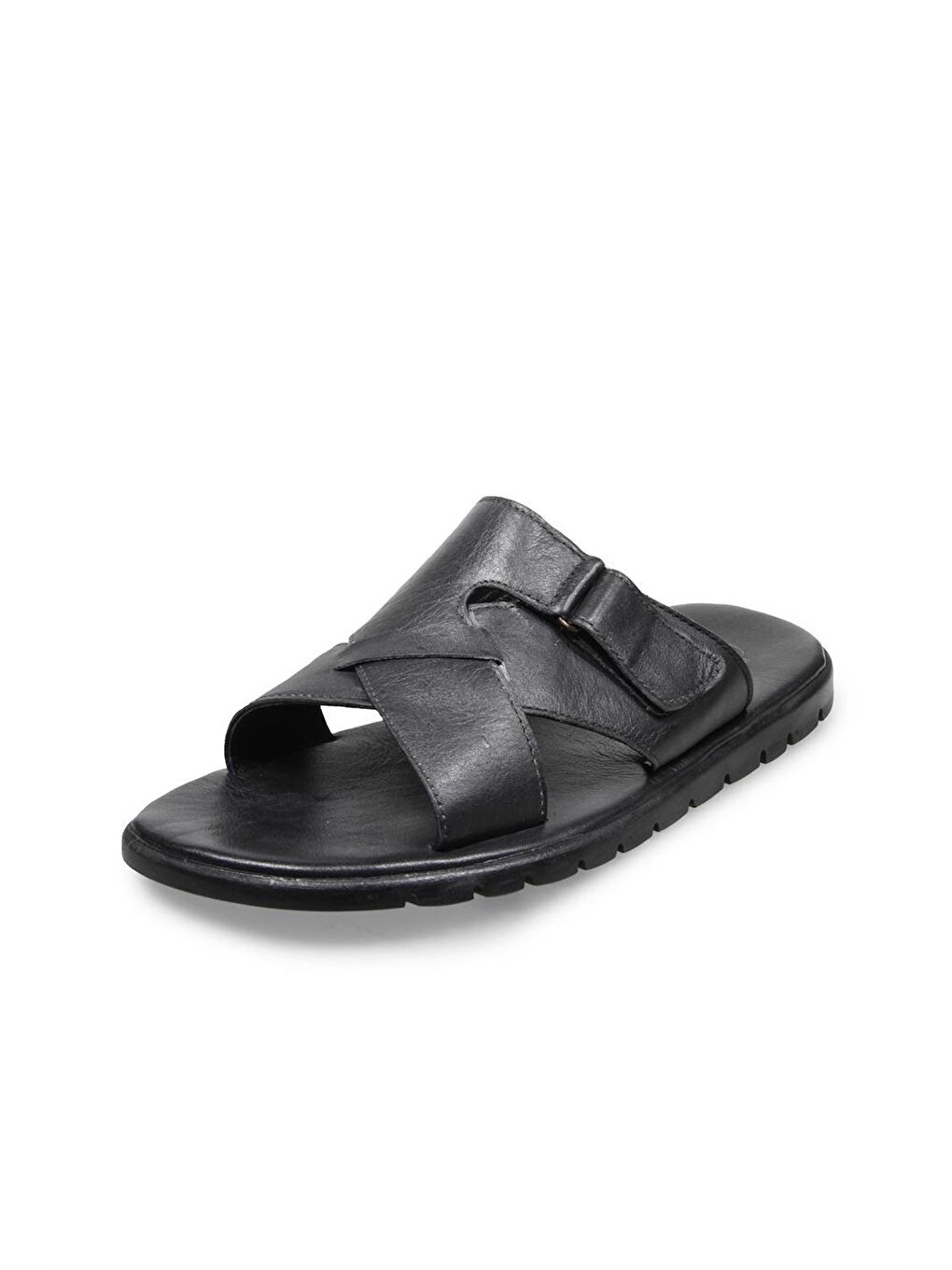 Erkek Siyah Terlik Ayakkabı-1