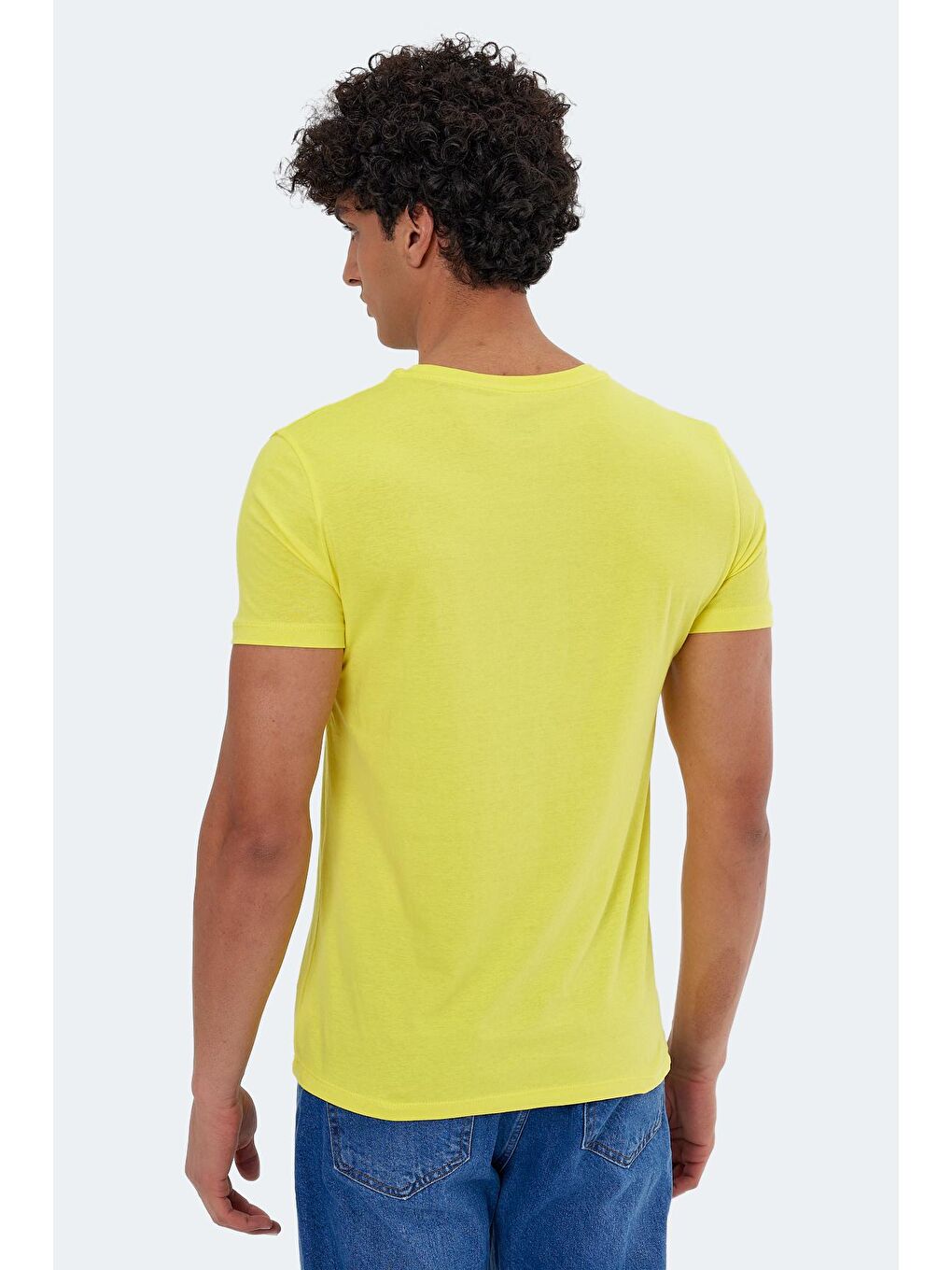 SLAZENGER Sarı KATELL Erkek T-Shirt Sarı - 1