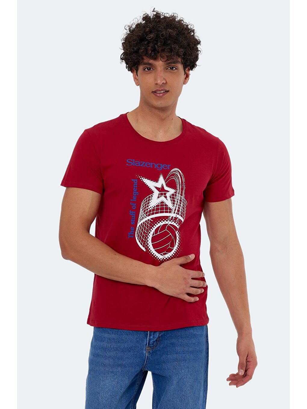 KARNEN Erkek Tişört Bordo-2