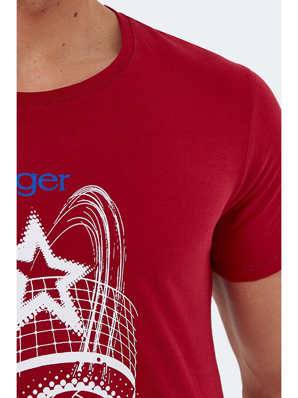 KARNEN Erkek Tişört Bordo-3