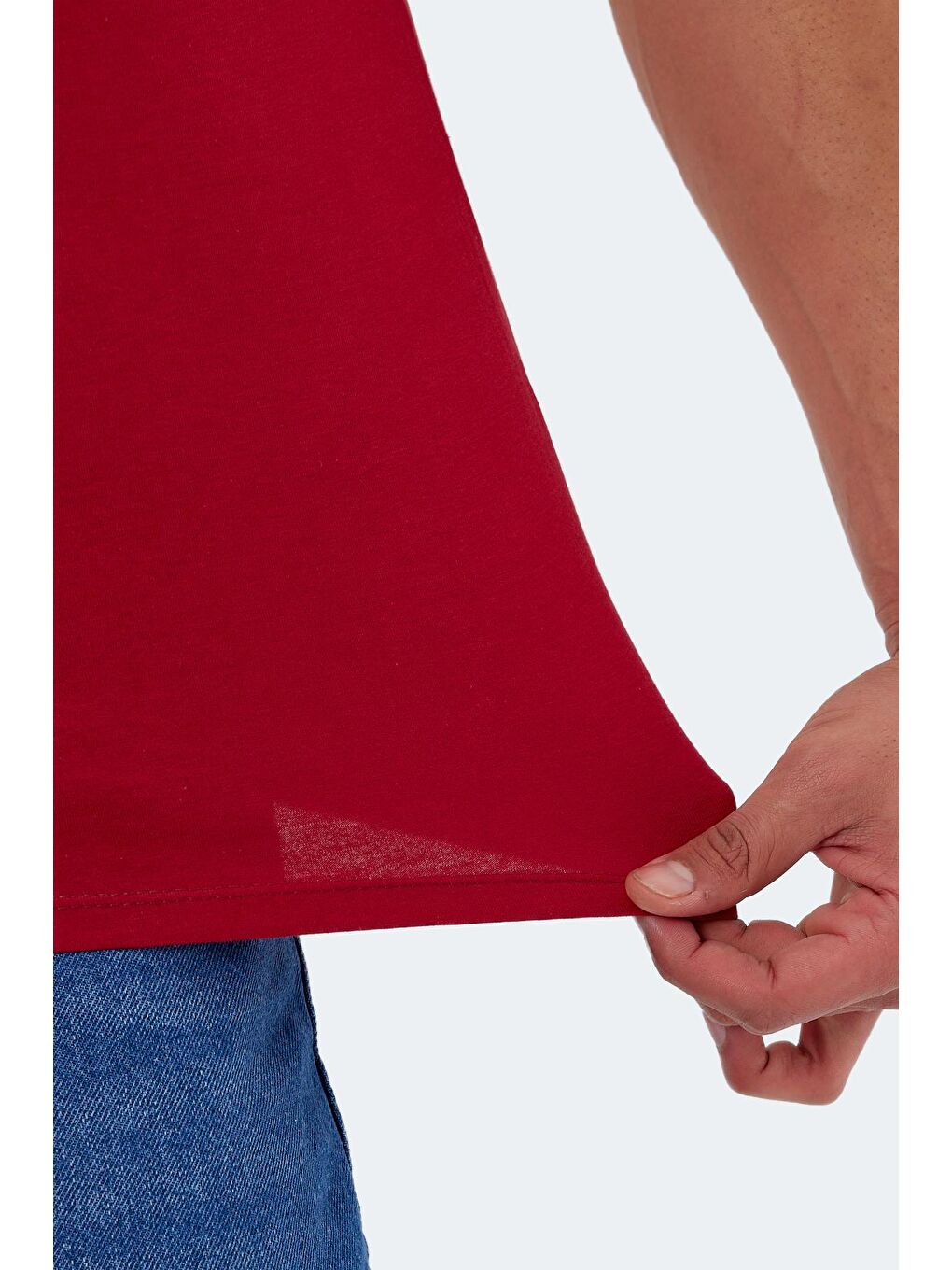 KARNEN Erkek Tişört Bordo-4