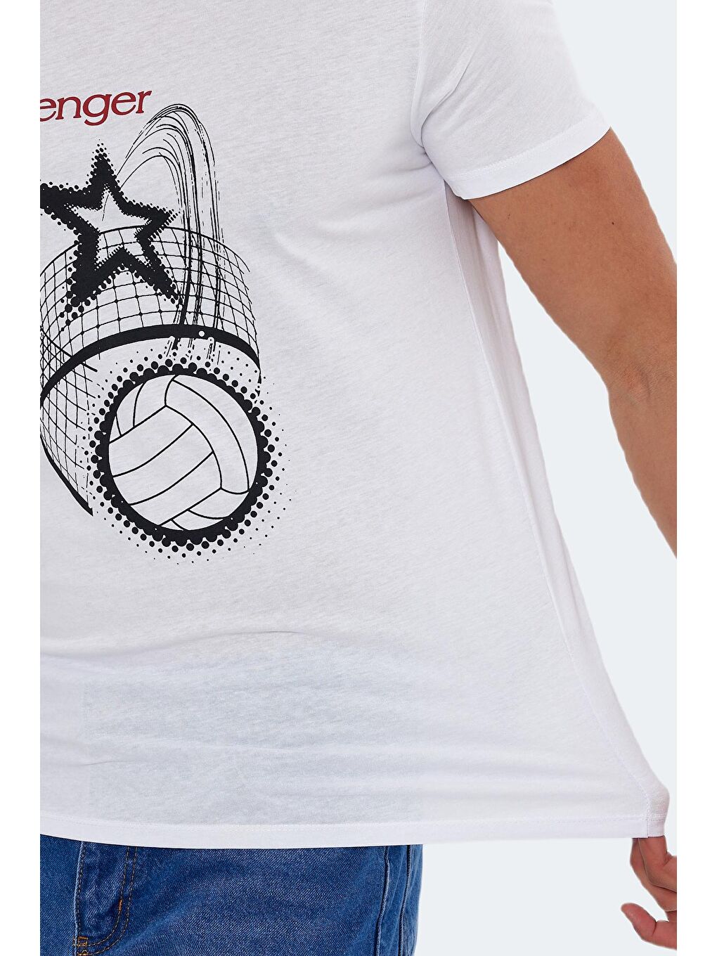 KARNEN Erkek Tişört Beyaz-4