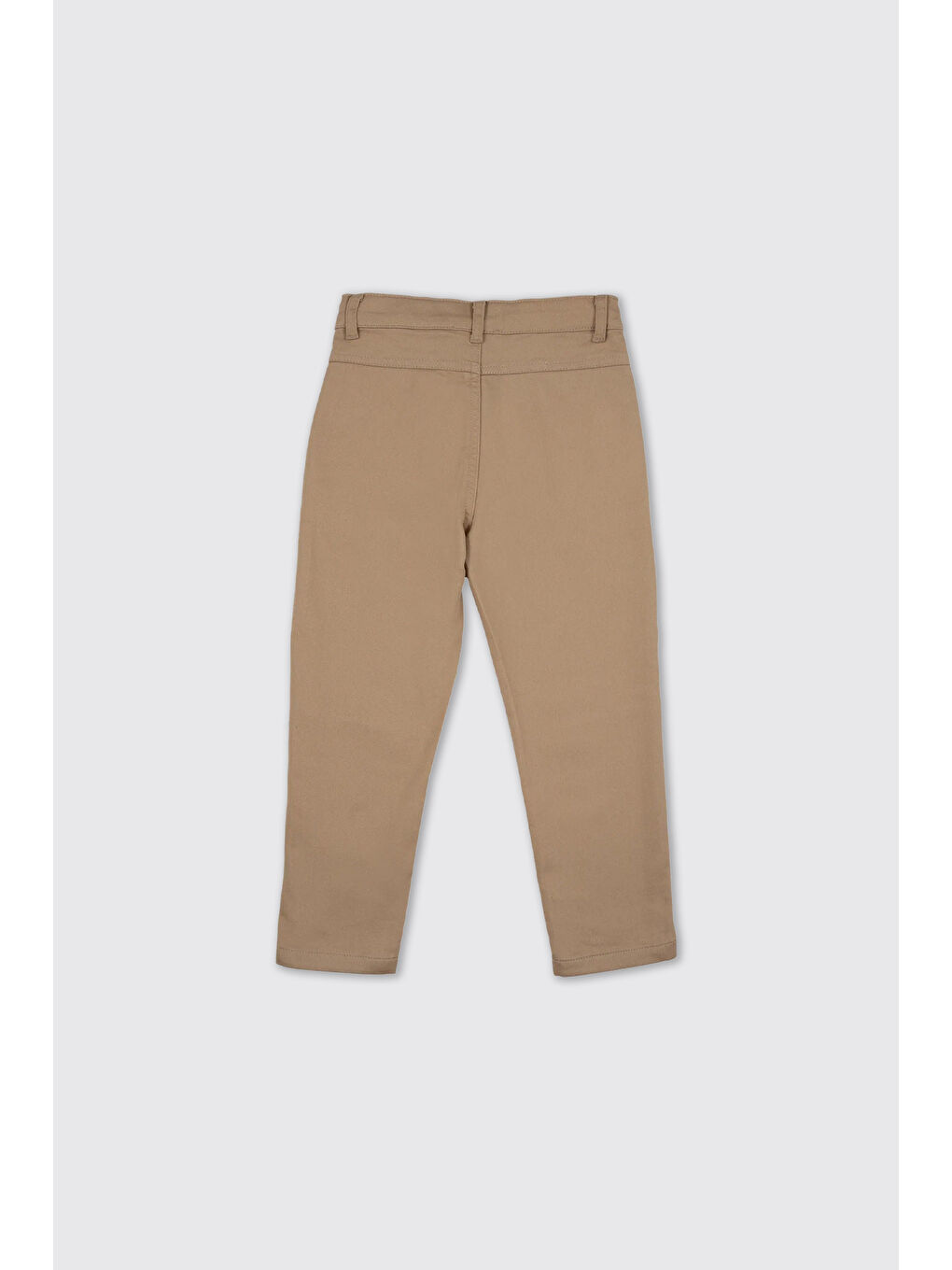 Erkek Çocuk Düğmeli Bej Pantolon-1