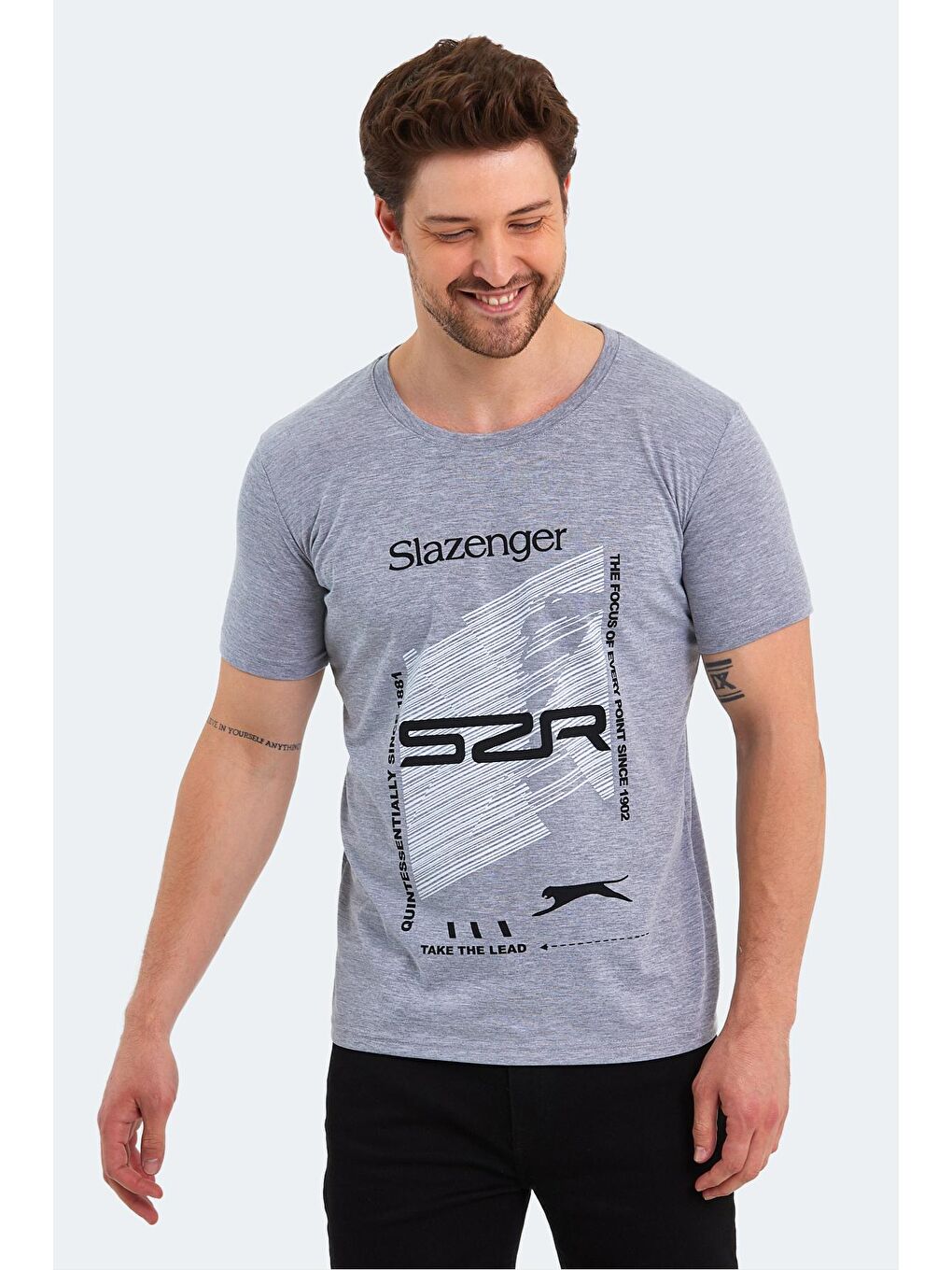 KALJU Erkek Tişört Gri-2