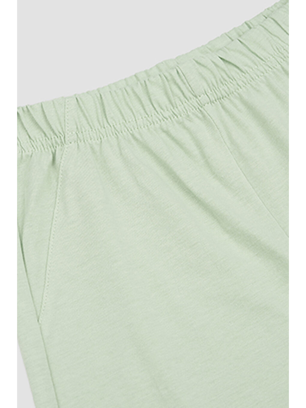 Erkek Çocuk Dinozor Baskılı Yeşil Pijama Takımı-3