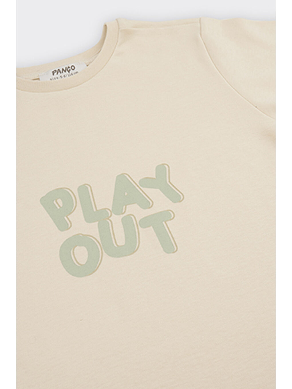 Bej Erkek Çocuk Karanlıkta Parlayan Baskılı 3'lü Set Pijama Takımı-2