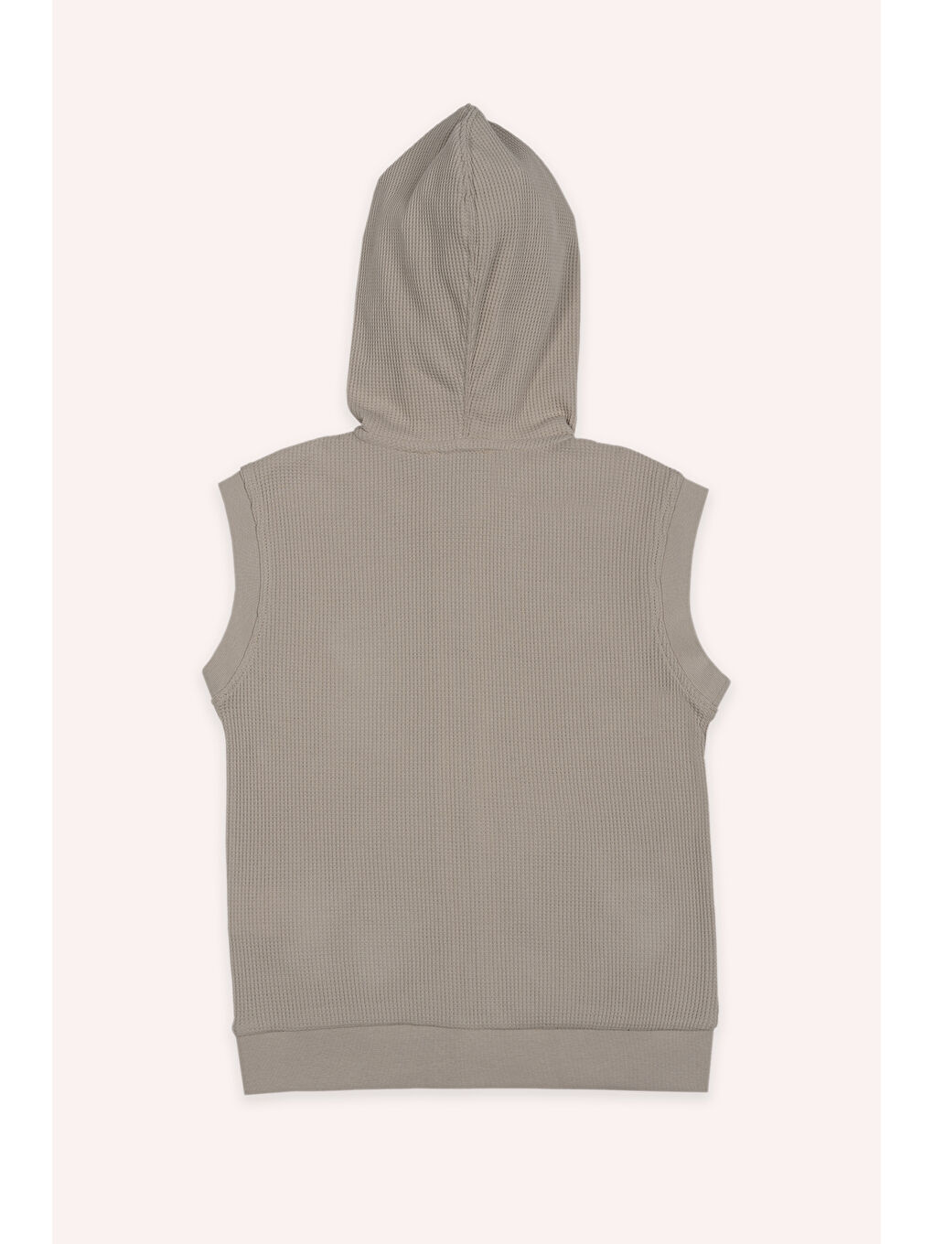 Erkek Çocuk Bej Örme Yelek-1