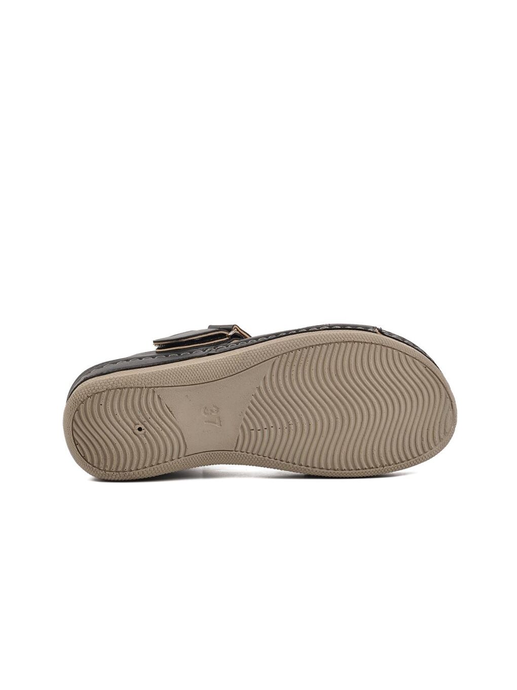 Adrasan Siyah Kadın Sandalet-4