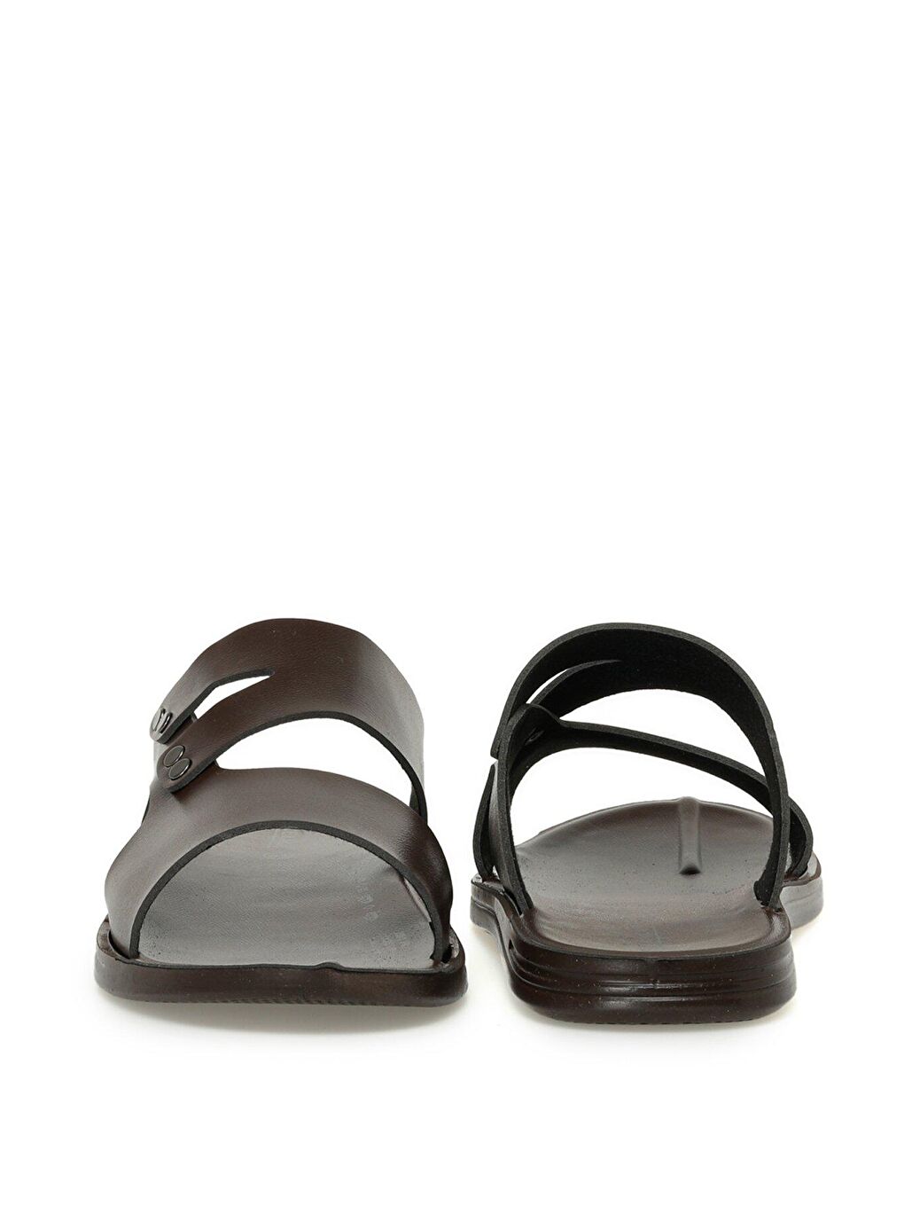 2800-2 3FX Kahverengi Erkek Terlik-4