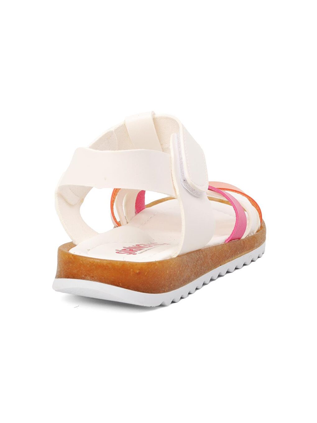 22Y07-F Beyaz-Fuşya-Pembe Kız Çocuk Sandalet-3