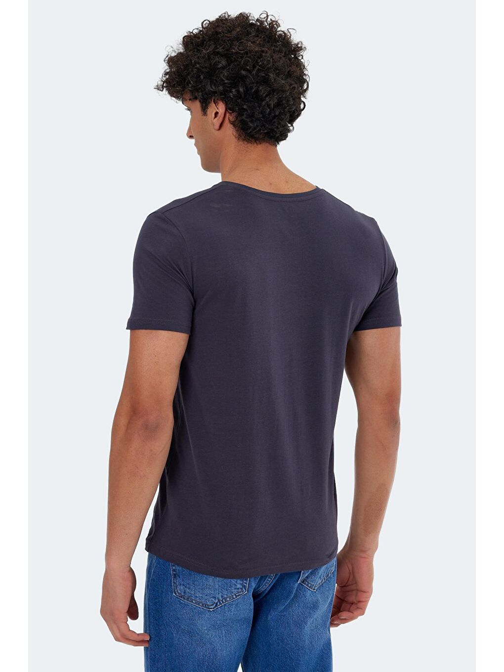 KASUR Erkek Tişört Antrasit-1