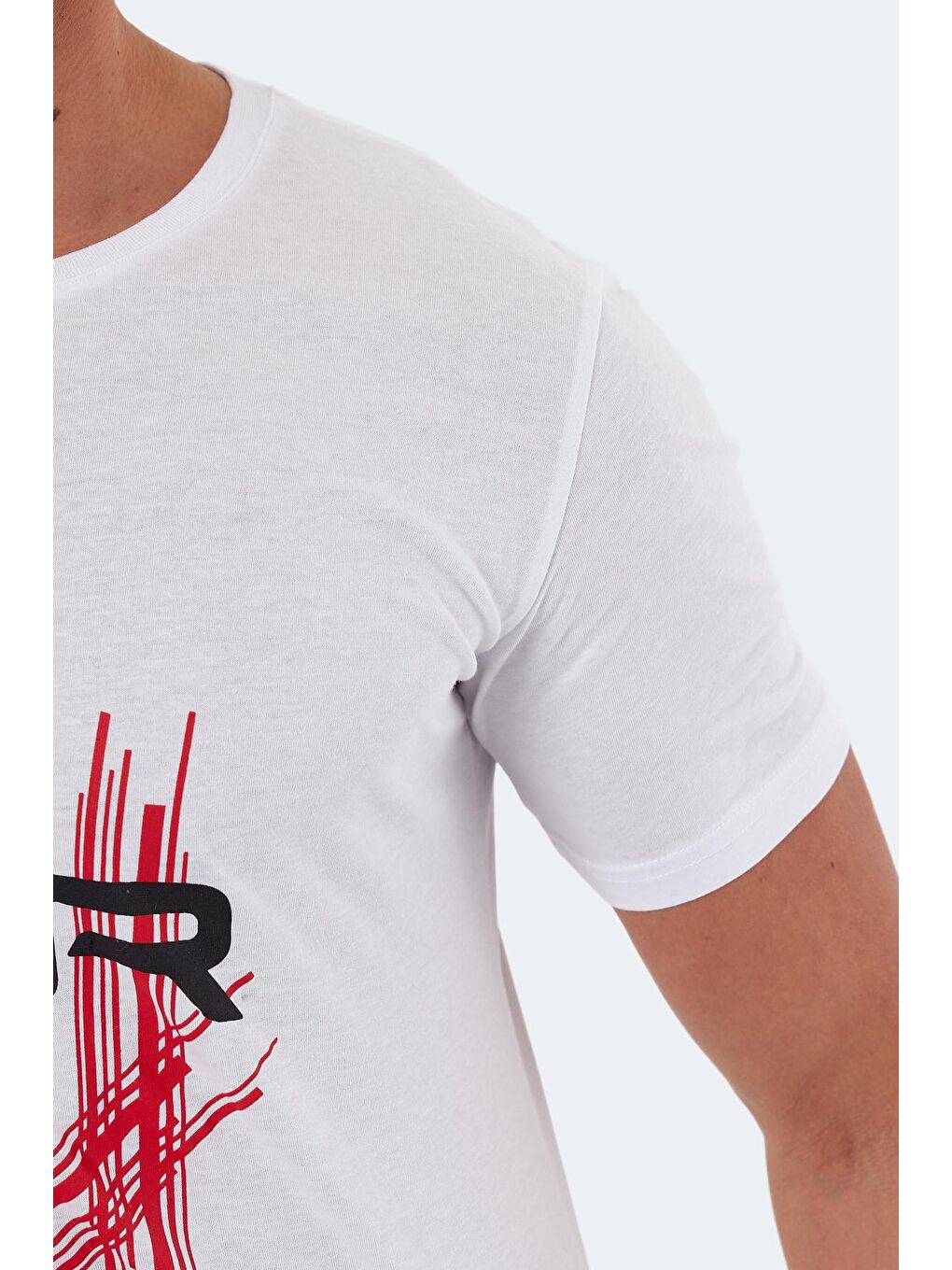 KASUR Erkek Tişört Beyaz-3