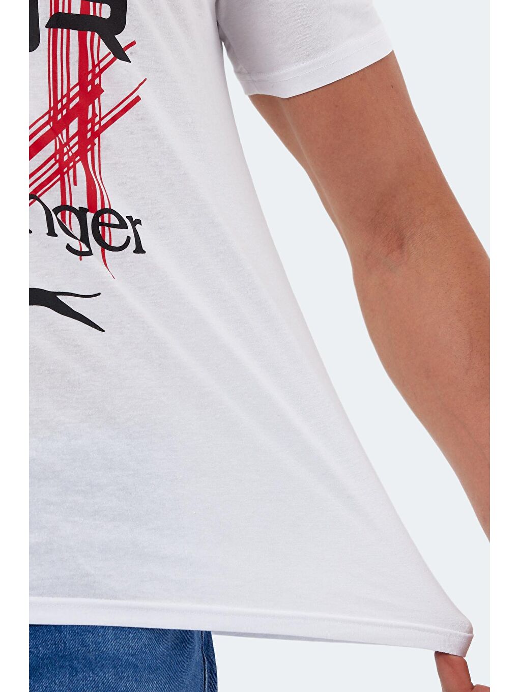 KASUR Erkek Tişört Beyaz-4