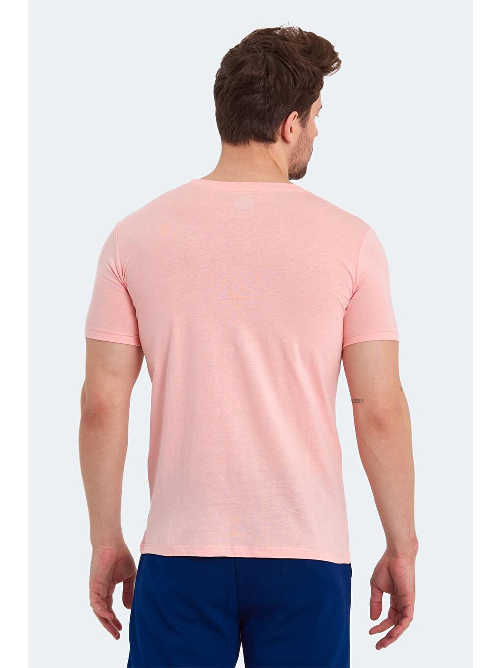 SLAZENGER Somon KASSIA Erkek T-Shirt Somon - 1