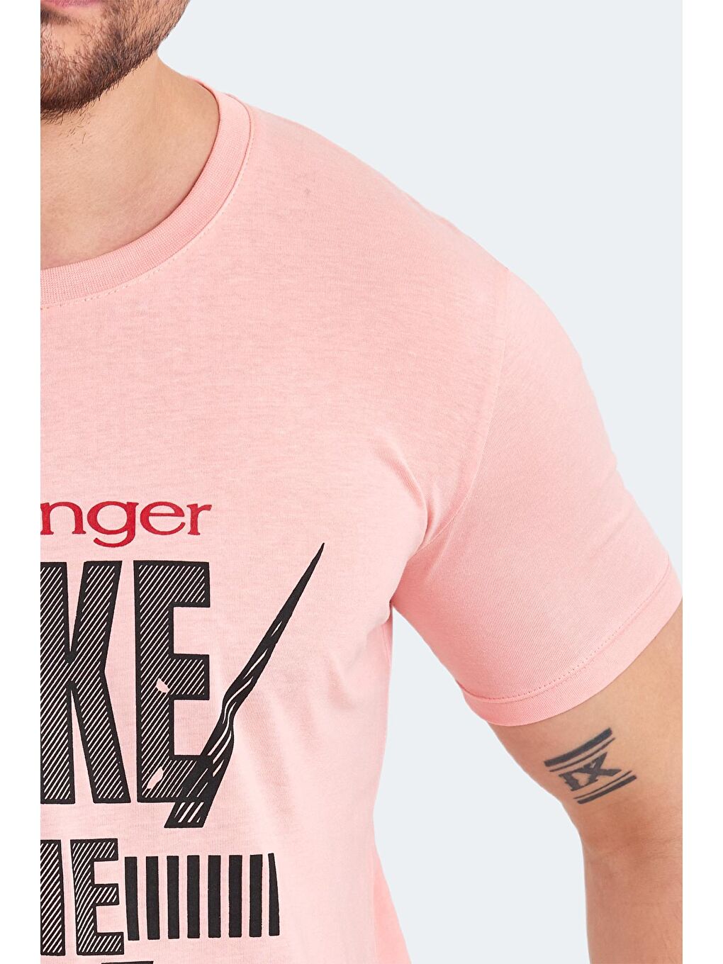 SLAZENGER Somon KASSIA Erkek T-Shirt Somon - 2