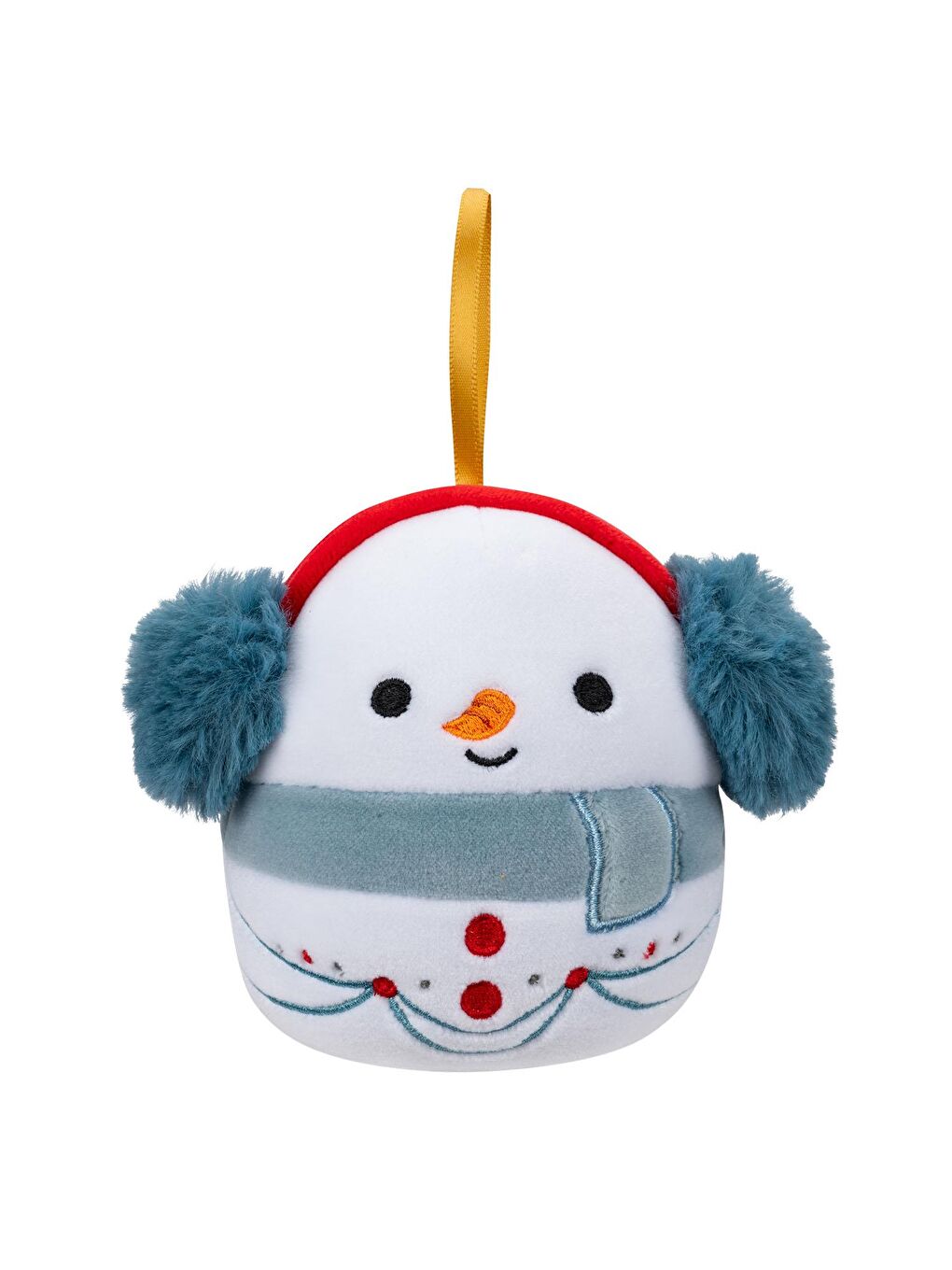 Squishmallows Karışık Yılbaşı Süsü - Kardan Adam Manny 10cm - 1