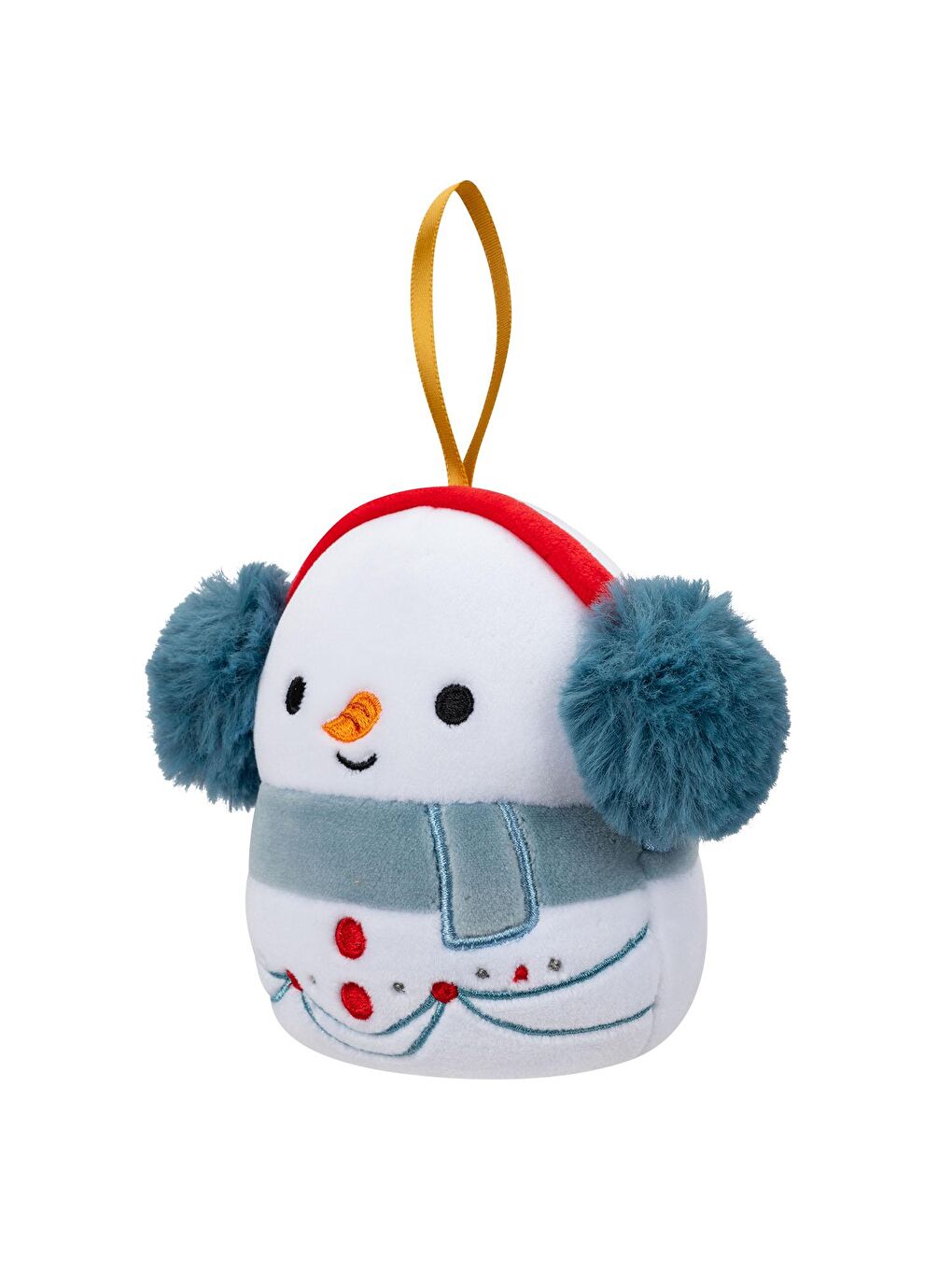 Squishmallows Karışık Yılbaşı Süsü - Kardan Adam Manny 10cm - 3