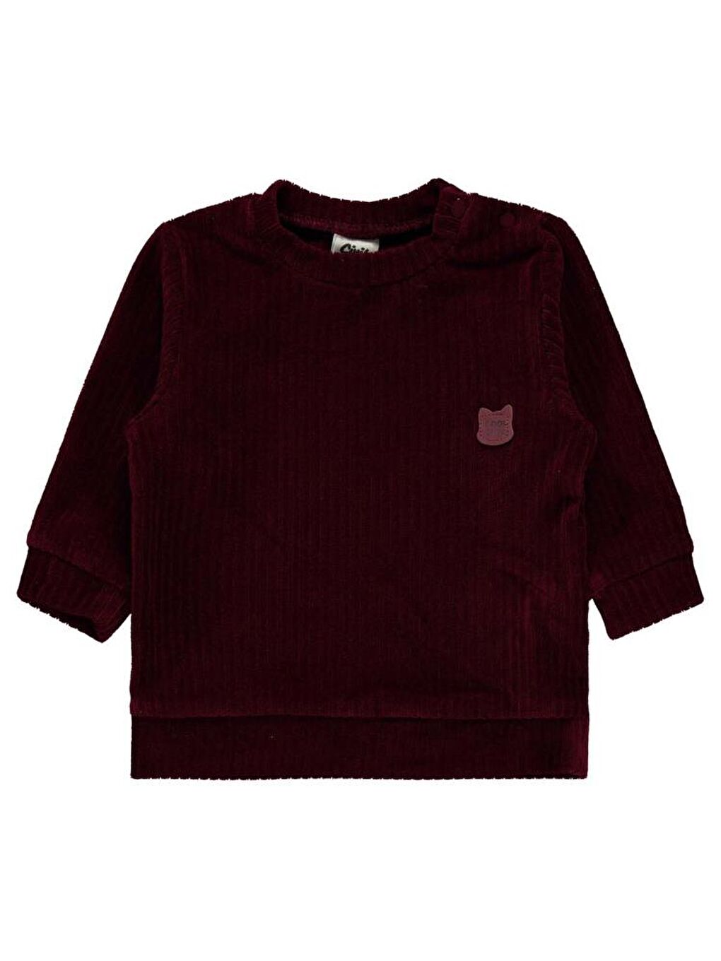 Baby Basic 6-18 Ay Takım - Bordo 9-12 Ay