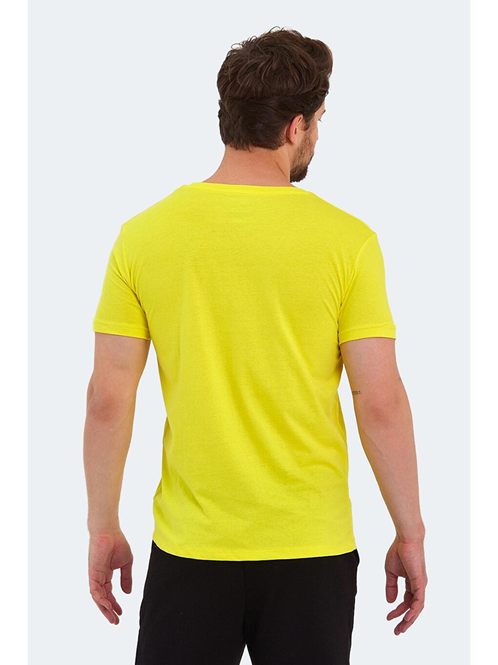 SLAZENGER Açık Sarı SANDER KTN Erkek T-Shirt Açık Sarı - 1