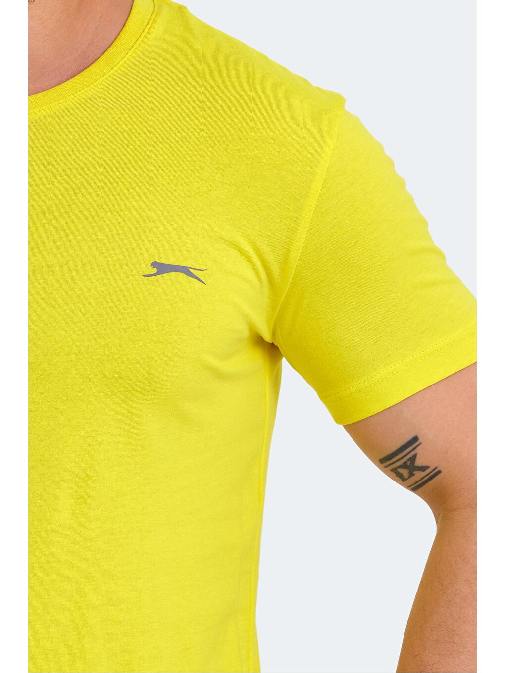 SLAZENGER Açık Sarı SANDER KTN Erkek T-Shirt Açık Sarı - 3