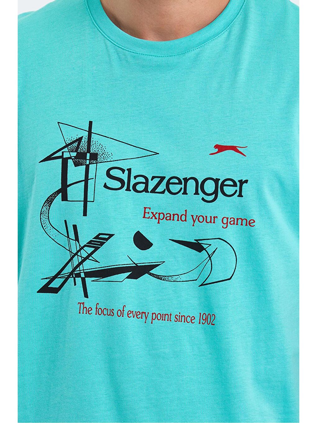 SLAZENGER Nane Yeşili KARNEN OVER Erkek T-Shirt Nane - 3