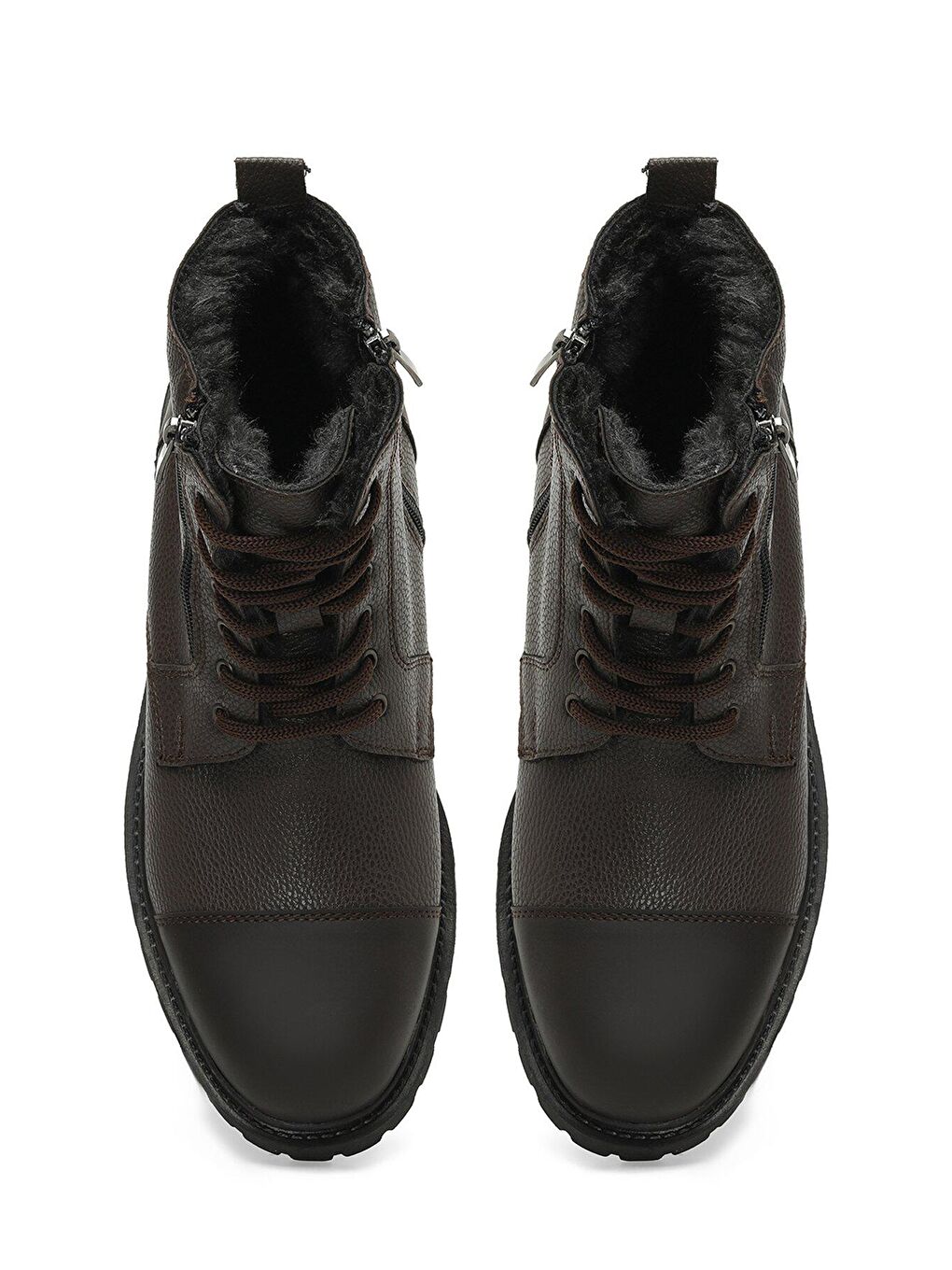 POINT 3PR Kahverengi Erkek Biker Bot-3