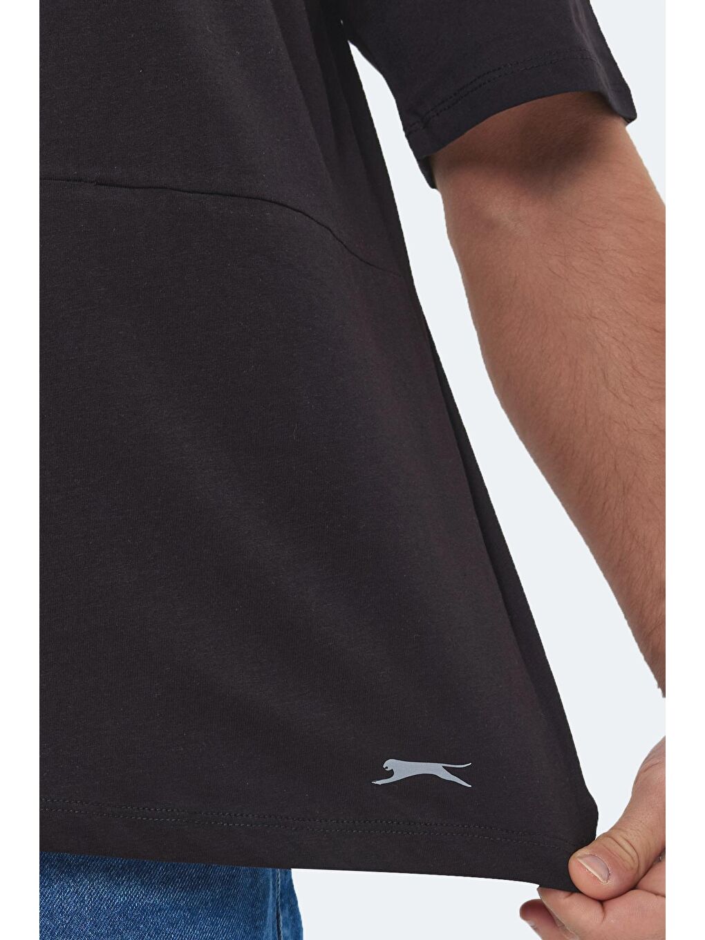 KAURI OveR Erkek %100 Pamuk Tişört Siyah-3