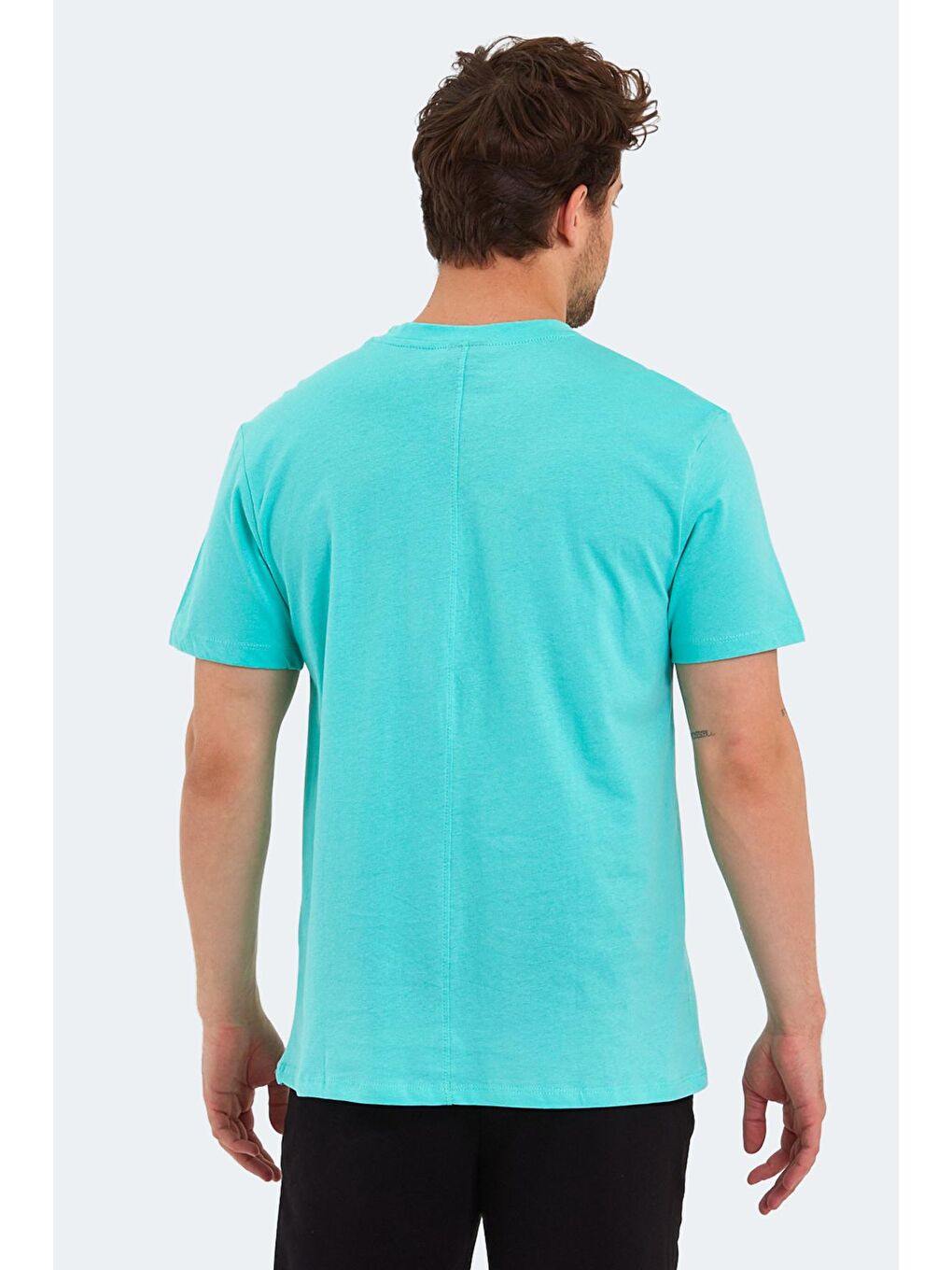 Yeşil KATELL OVER Erkek Tişört Nane-1