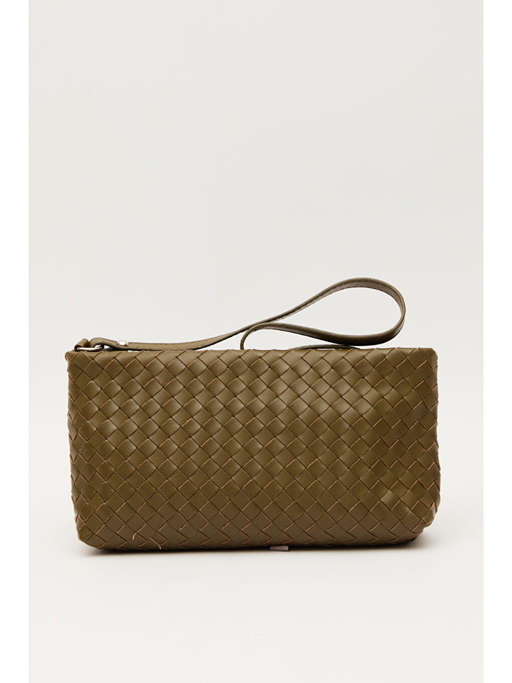 Frances Örgü Baget Çanta Yeşil