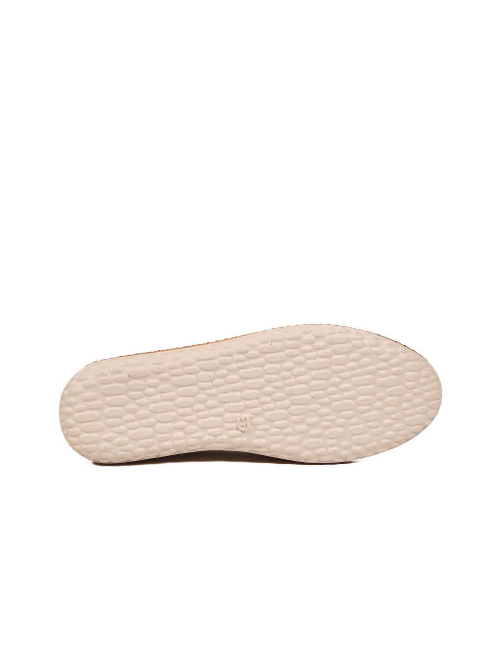 Bej Geniş Kalıp Hakiki Deri Hafızalı Rahat Taban Kadın Casual Ayakkabı Loafer Z142 Z-4