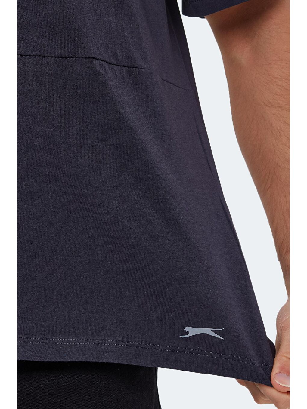 KAURI Erkek %100 Pamuk Tişört Antrasit-4