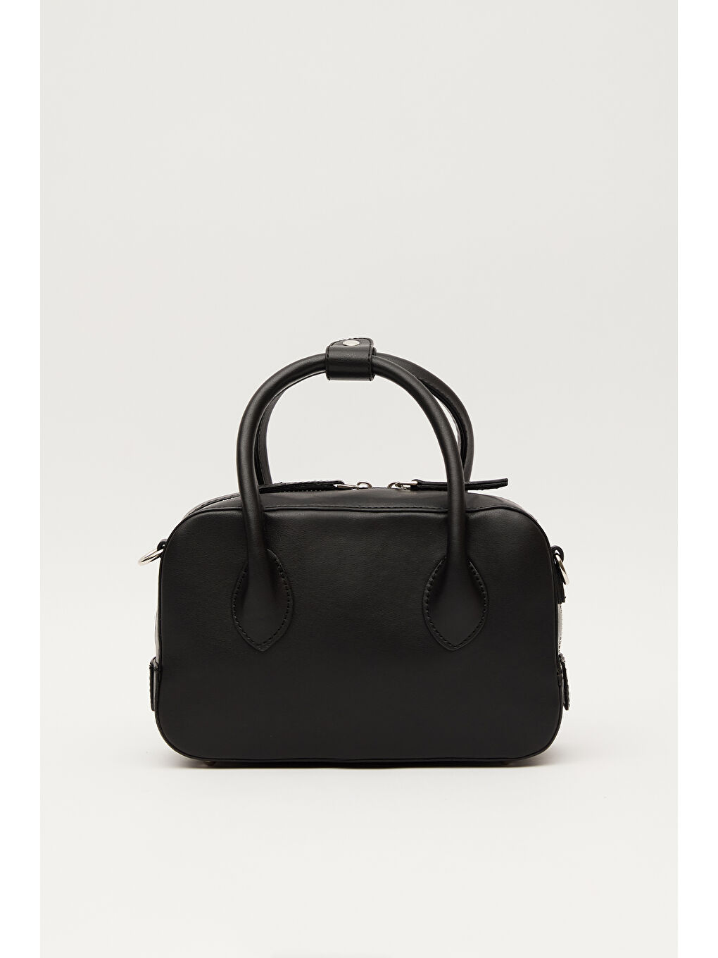 Ester Deri Kutu Çanta Siyah-4