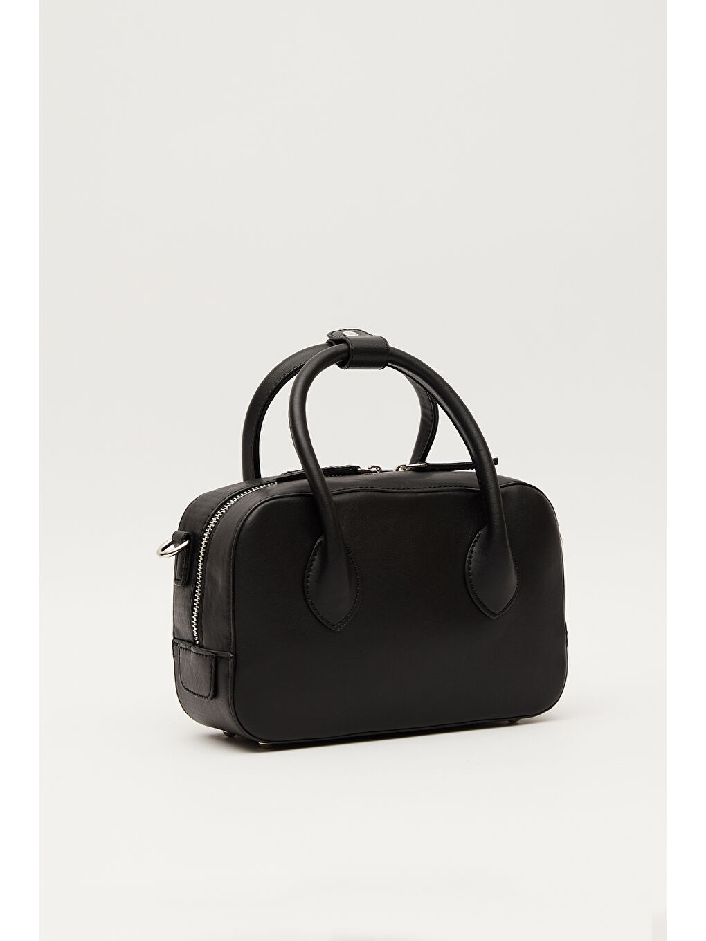 Ester Deri Kutu Çanta Siyah-7