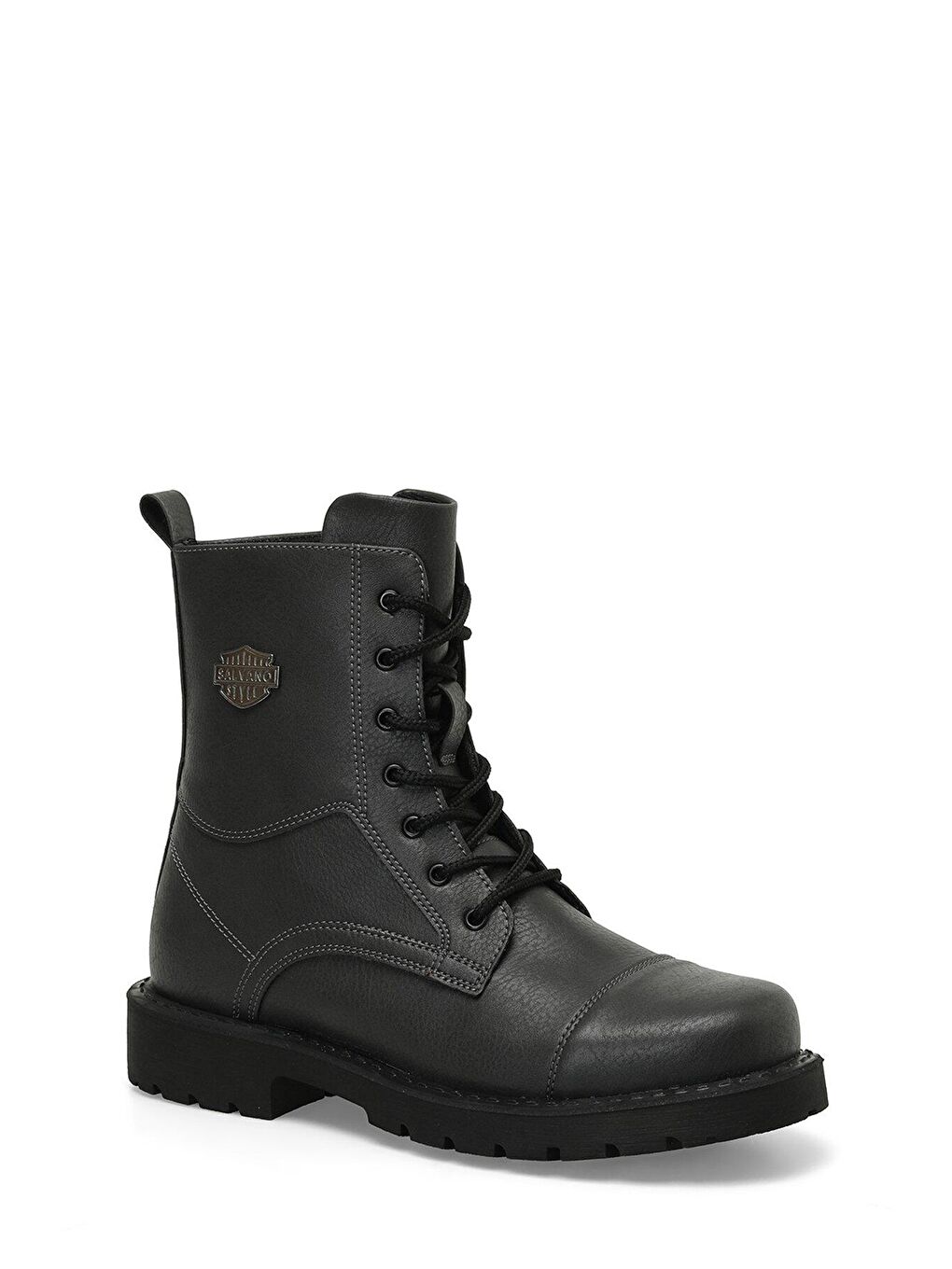 Gri ERA 3PR Füme Erkek Biker Bot-1